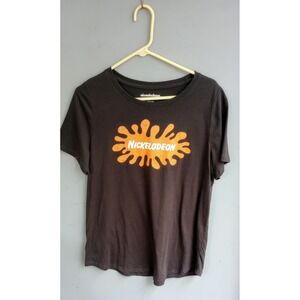 Nickelodeon Logo Splat Tee XL